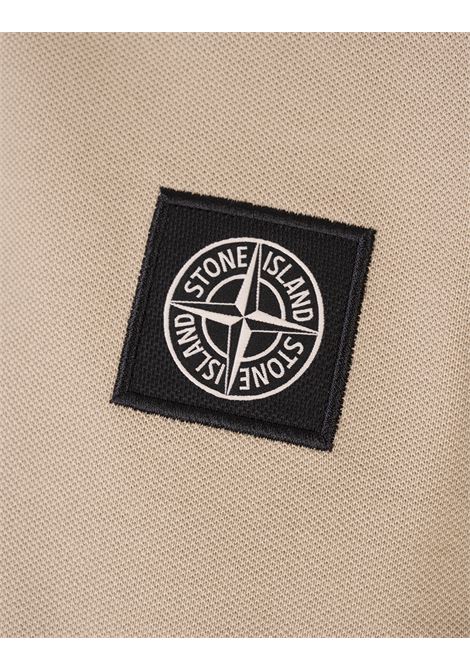 Polo Slim Fit Beige Con Logo Compass STONE ISLAND | K1S1522002SC-S0017V009A